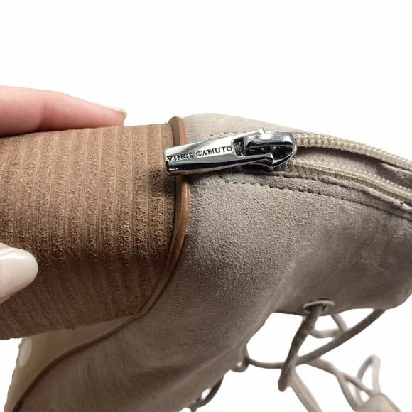 Vince Camuto Nahara Cage Sandal Corset Tie Heel - Picture 7 of 7